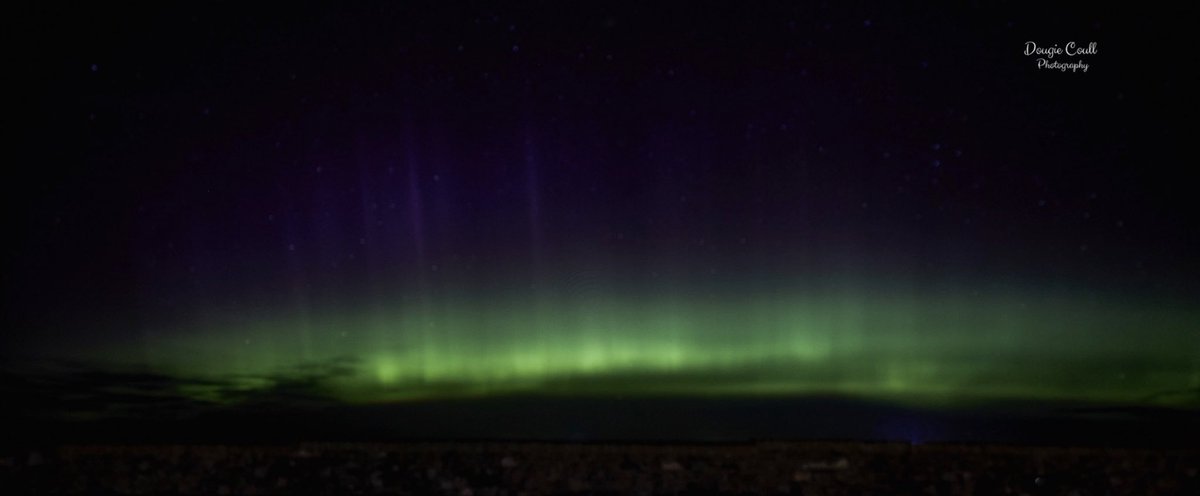 DougieCoullPix's tweet photo. Last nightโs display.
#aurora #auroraborealis #nightsky #buckpool #scotland #nature #sky https://t.co/79LZe2anTb