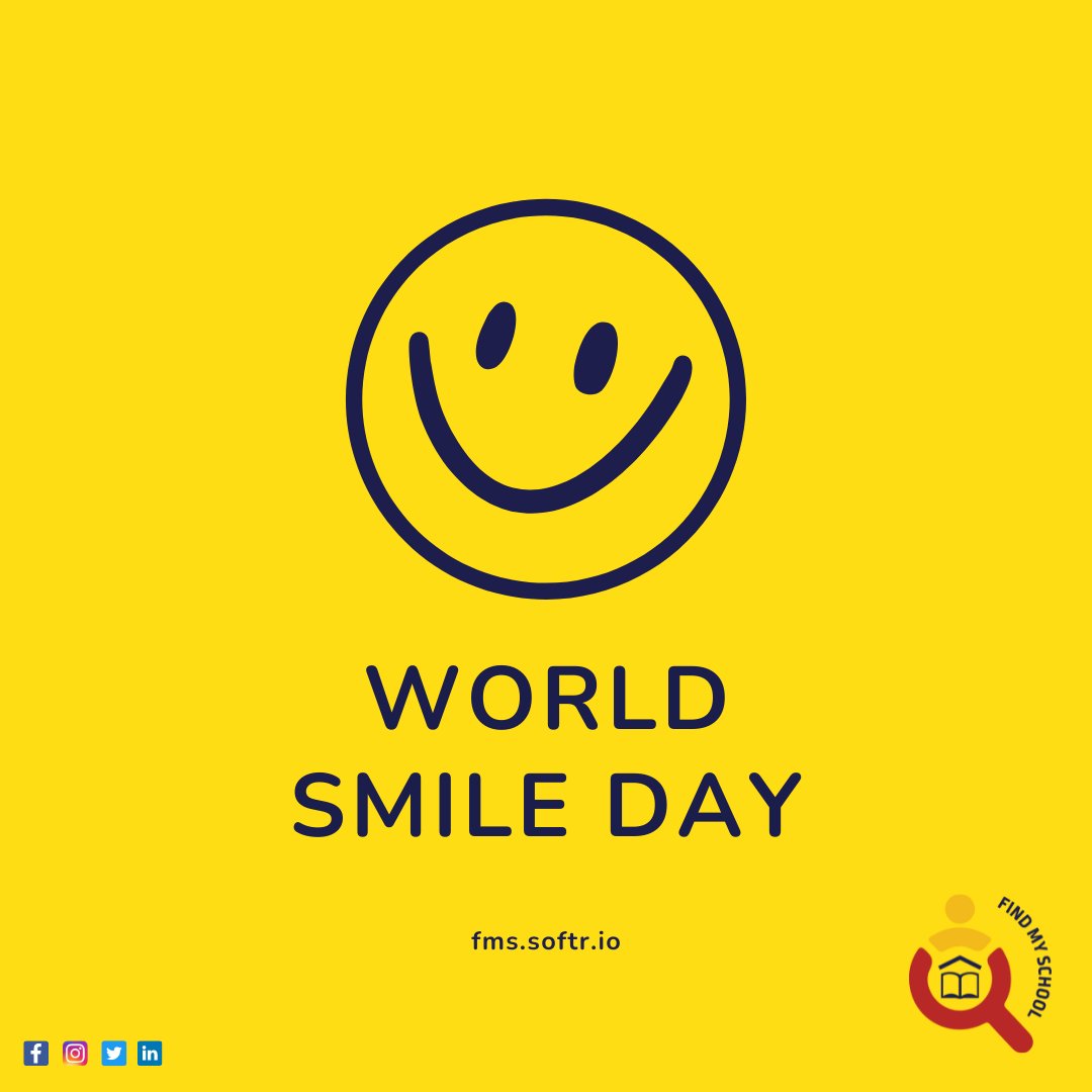 fms_nam's tweet photo. Let's continue to "Do an act of kindness. Help one person smile" 🙂 ~#worldsmileday2021

After all, peace begins with a smile, says Mother Theresa.

#worldsmileday2021 #smile🙂
#fmsnam #findmyschoolnamibia #namibia #education 
#onlineapplication #africa https://t.co/lJ2L0AWkgF