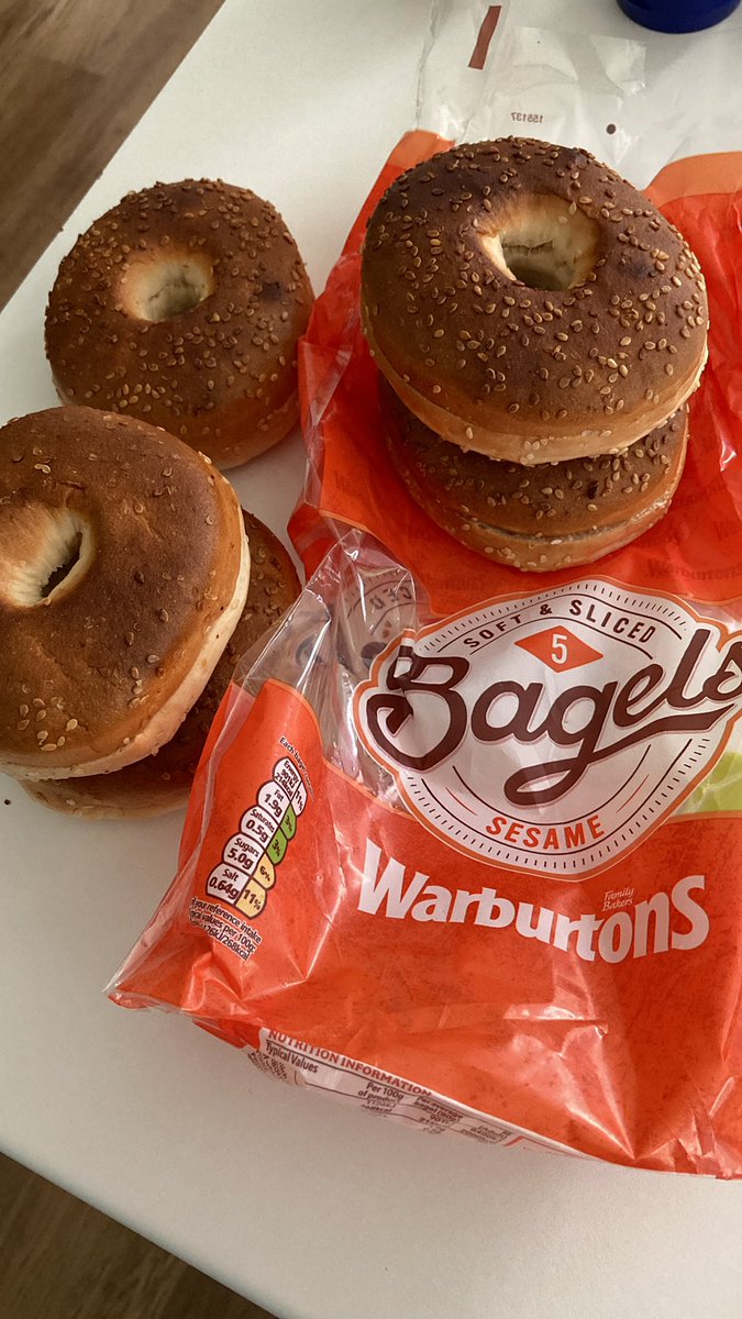 DrHaskey's tweet photo. @Warburtons Are they supposed to all be burnt on the top? https://t.co/84kgDKwfYB