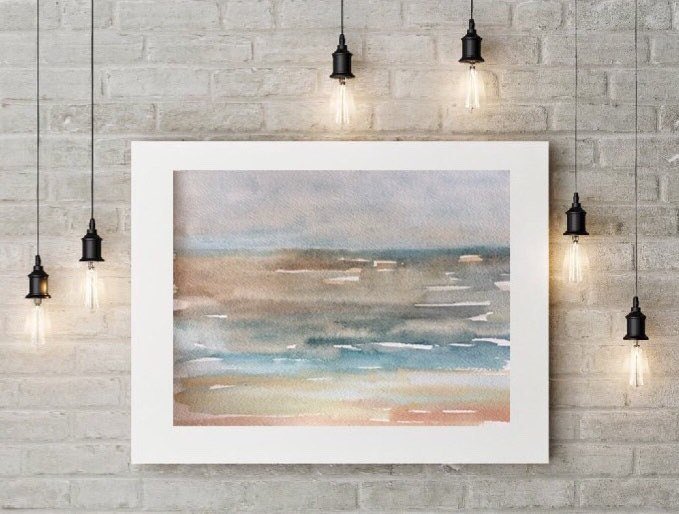 sl196014_c's tweet photo. Excited to share this item from my #etsy shop: Seascape abstract print, Watercolor #seascape Living room art, large Office painting, pastel #beach decor, neutral abstract minimalist art https://t.co/F4KJj5tFt4 # Etsy #etsyart #etsyseller #abstractart https://t.co/Di6283YS0V