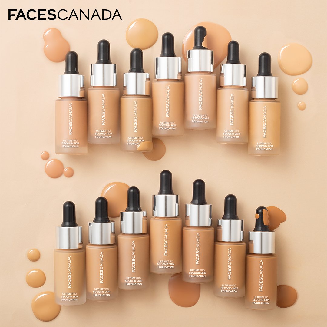 facescanada's tweet image. It doesn’t get any better than this! 
A revolutionary formula that makes this foundation- makeup + skincare. A serum like texture and benefits of spf protection with Marine Algae Extract, in 14 shades!
Available: facescanada.com #MakeUp #Foundation #ForAllYourFaces