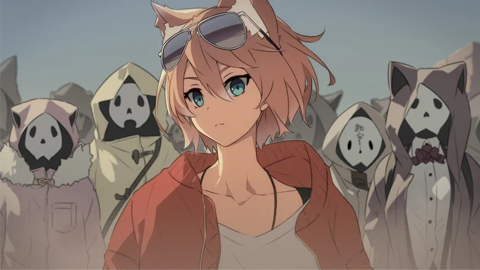 #メガネの日
あんま描いてないな 