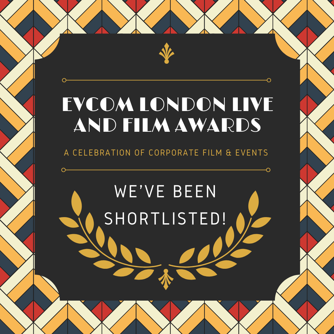 studiogiggle's tweet photo. Then yesterday we found out we were finalist in 8 categories at the @EVCOMUK Live and Film Awards! These nominations recognise our work on a wide range of events and films, including CVC's Annual Investor Meeting & Manchester United's virtual events @EVCOMawards #EVCOMawards https://t.co/qPBkYOMyQN