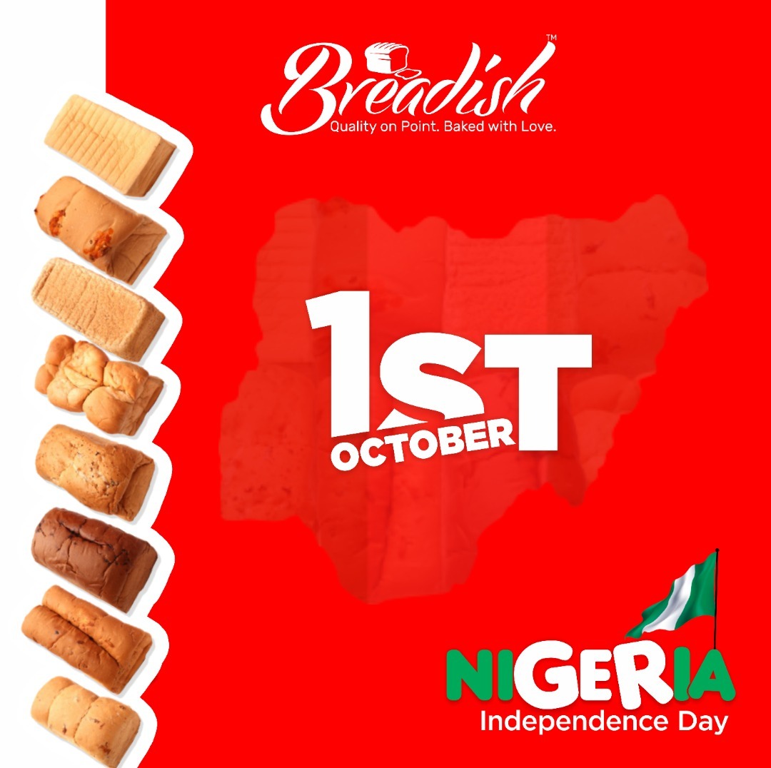 mybreadish's tweet photo. Happy Independence Day!
WE ARE FULLY OPEN TO SERVE YOU TODAY.

Call 0818.689.9047, 0818.689.9048.

#breadart #artisanbread #bread #breadinlagos #instafood #food #foodie #foodies #naijafoodies #mybreadish #bakeriesinlagos #eatdrinklagos #breadinlagos #qualitybread #naijafood https://t.co/LfutYq6Khw