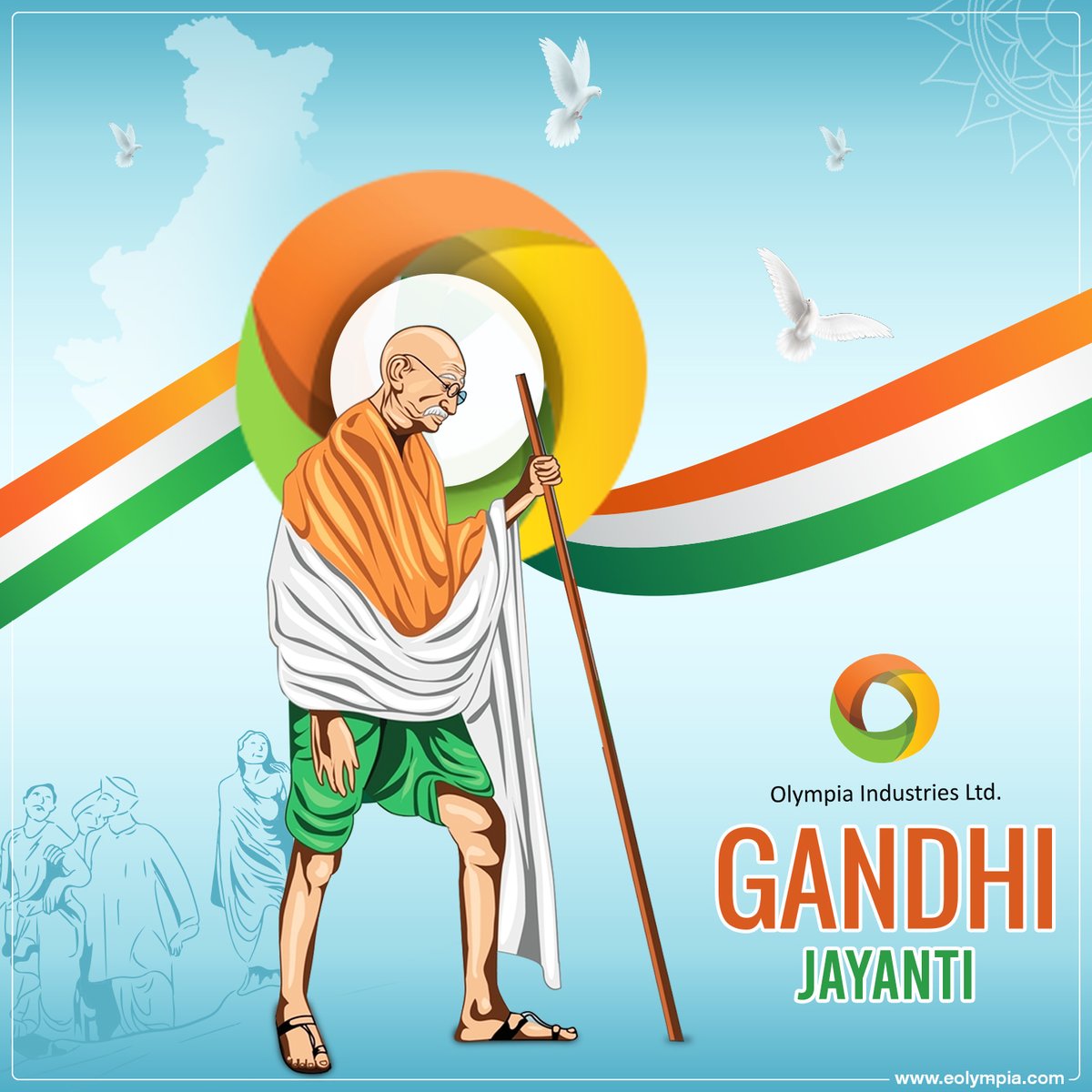 Olympia_Ind's tweet photo. Did you know that Gandhi Jayanti is also celebrated as the "International Day of Non-Violence" globally? Let us pay homage to the great man who taught the world that even the toughest wars can be won with peace and truth.

#Olympia #OlympiaIndustries #MahatmaGandhi #GandhiJayanti https://t.co/08ZfL8Uu87