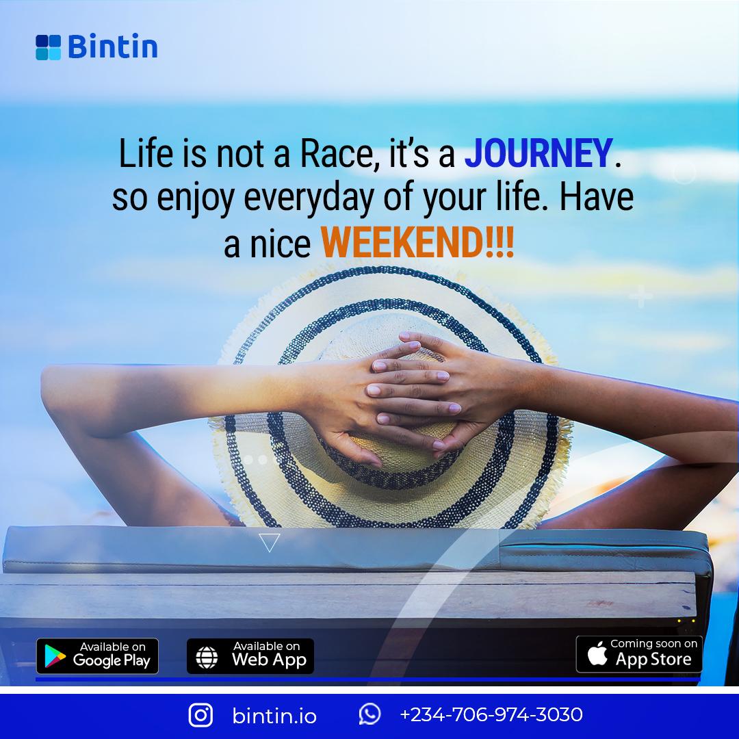 Bintin_io's tweet photo. Do have a Relaxful weekend! https://t.co/gnHRjxM1i5