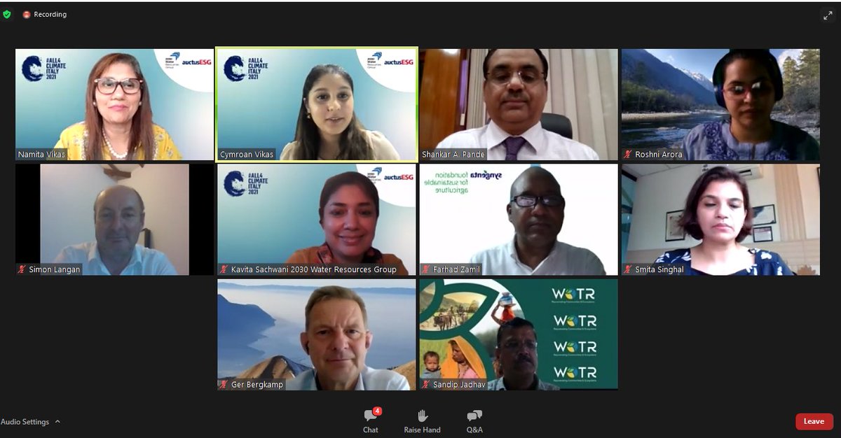 auctusESG's tweet photo. Big thank you to all the participants and panelists for their insightful remarks and ideas to take the global efforts for #climate and #restoration forward! ✊
#All4ClimateItaly2021 #PreCOP26 #PreCop26ITA @PreCop26ITA @Connect4Climate #finance
@2030WRG @namita_vikas https://t.co/OEVfSp4Bi5