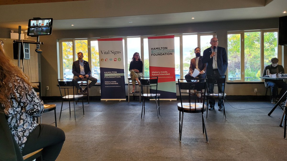 keaninloomis's tweet photo. How novel to be *at* an event. Thank you to the @HamCommFdn for facilitating this morning's discussion on optimizing the community benefits associated with our $3.4B transit investment. #LRTReady https://t.co/VqiwNdY7WD