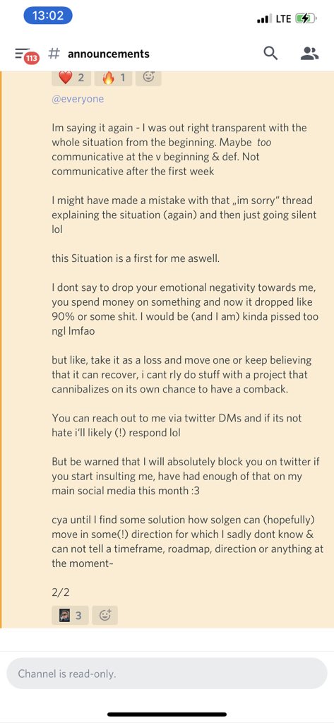 Smoothest and cockiest rug ever, I’m not even mad anymore. He can have my money. RIP solgen.