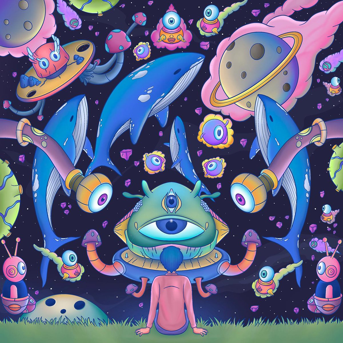 genrenextmusic's tweet photo. Excited to share the first illustration in the #NFT series of our collaboration: @genrenextmusic X @digital_om
with designer @prateekdhiman07
presenting this magnificent piece titled โHOPEโ
#nextgenerationmusic #digitalom #genrenext #digitalomnft #psychedelicart #nftart https://t.co/TnYBVHioGG