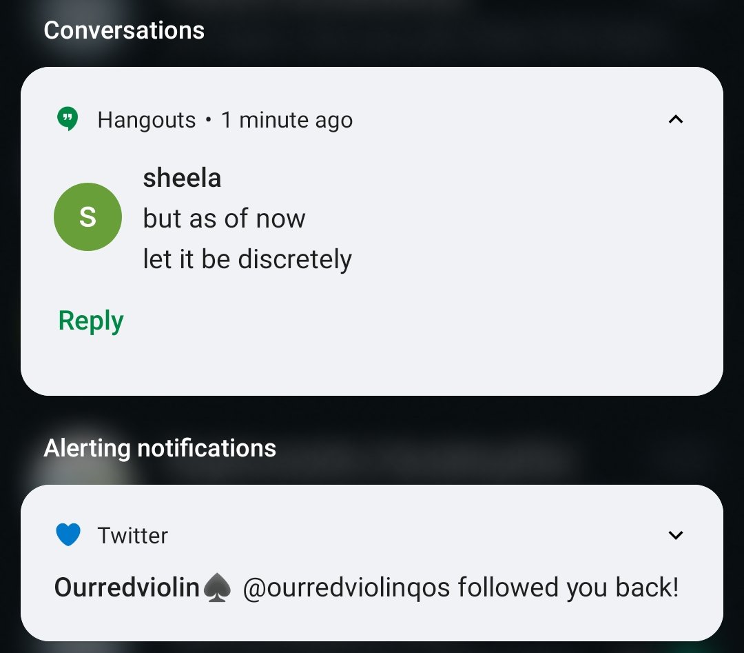 Just as I was trying to convince a slut of mine to get her hubby to watch me fucking her, I got this alerting notification of @ourredviolinqos following me back. 

Welcome to my network @ourredviolinqos