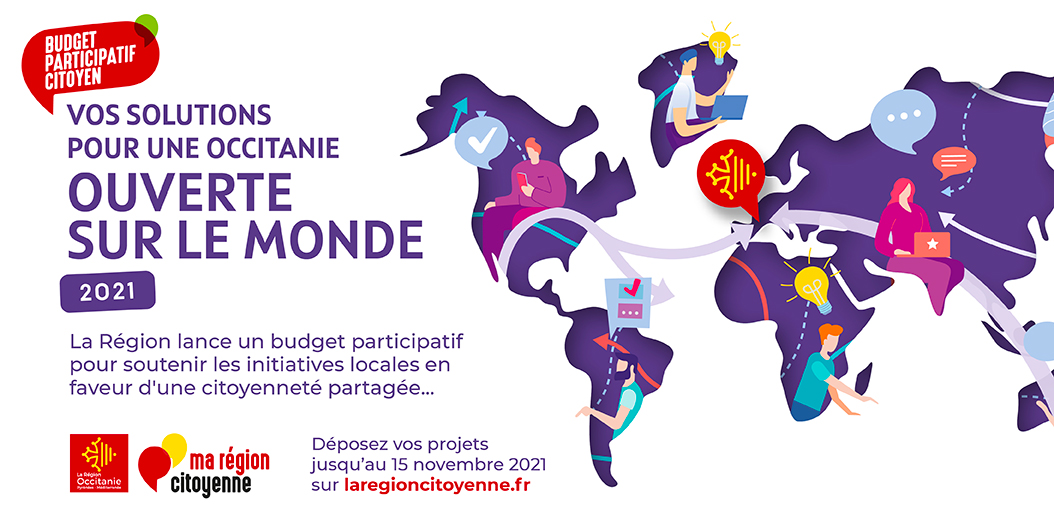 Vous voulez un 🌍 + #durable + juste + tolérant ?

Nous partageons les mêmes valeurs ❤️ Proposez-nous vos projets pour une #Occitanie ouverte sur le Monde !

Déposez votre dossier avant le 15 novembre.

➡️jeparticipe.laregioncitoyenne.fr/project/citoye…