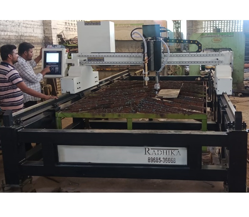 RadhikaInd_'s tweet image. CNC Plasma Cutting Machine Installation Process Completed in Ghagga 😇
.
.
#cncplasmacuttigmachine #installationprocess #installationcompleted✔️ #makeinindia #kurali #punjab #ghagga