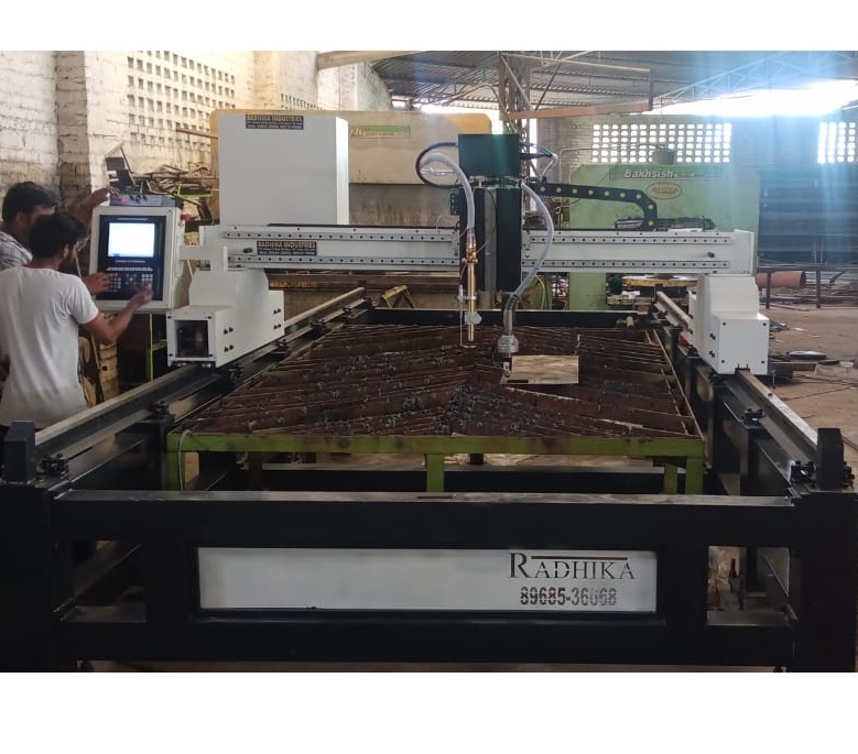RadhikaInd_'s tweet image. CNC Plasma Cutting Machine Installation Process Completed in Ghagga 😇
.
.
#cncplasmacuttigmachine #installationprocess #installationcompleted✔️ #makeinindia #kurali #punjab #ghagga