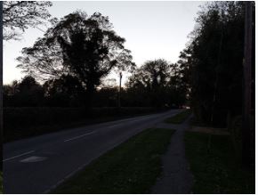 RoSPA's tweet photo. 🧐Spot the difference.....

📍This is the same location. 

🕰️At the same time (5pm)

🗓️Photos taken before &amp; after the october clock change for #daylightsavings 

If we #KeepBST it would give us more useable leisure time. 

More information 👉https://t.co/4jfpNV1khr https://t.co/BmuMdCaJuk