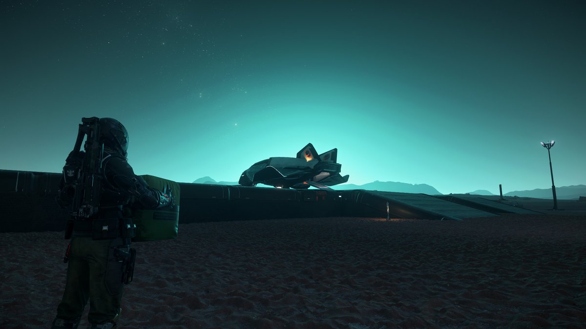 ochanachos's tweet photo. I deliver boxes for the scenery... #StarCitizen https://t.co/8kDHLGeqT5