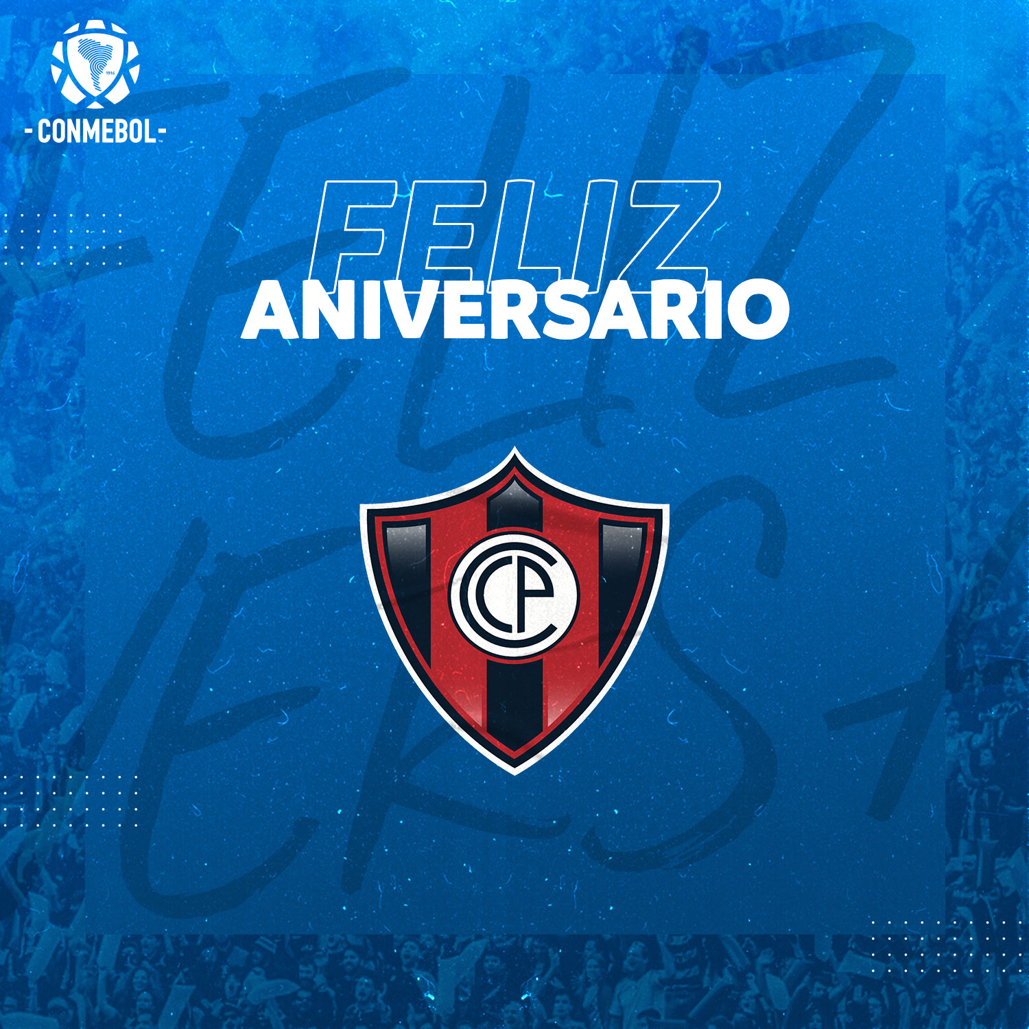 Clube Cerro Porteño celebra aniversário - CONMEBOL