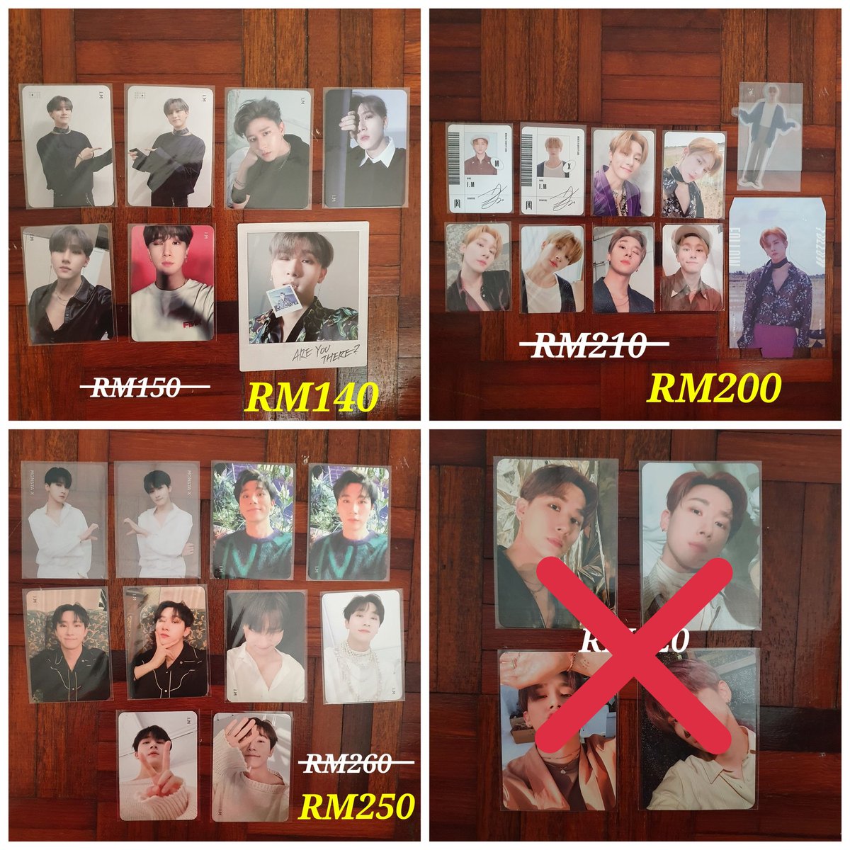 IneffableLuv_'s tweet photo. [Help RT] WTS/LFB 🇲🇾 WORLDWIDE 🆗️
MONSTA X CHANGKYUN I.M PHOTOCARDS 몬스타엑스 아이엠 창균 양도

POSTAGE RM8 WM, RM13 EM
#pasarmonstax #pasarmx #pasarmonbebe #wtsmonstax https://t.co/Z9jmjYSrn3