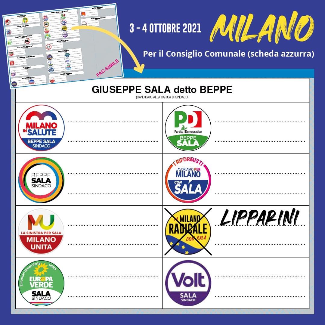 Domenica si vota in molte città italiane, anche a #Milano. Questi 5 anni da assessore hanno permesso un’evoluzione nei termini di #Partecipazione, #CittadinanzaAttiva, #Democrazia. Vogliamo continuare così. Domenica Vota #Radicale, e scrivi LIPPARINI. 🌹