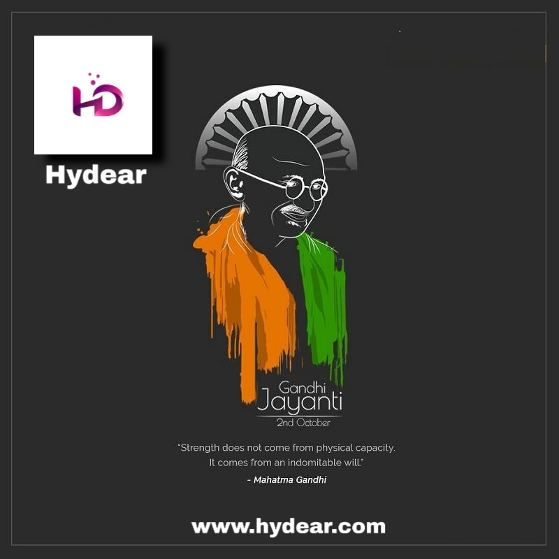 hydear_official's tweet photo. Gandhi Jayanti is celebrated on 2nd October every year to mark the birth anniversary of Mohandas Karamchand Gandhi, who was famously known as Mahatma Gandhi.
Happy Gandhi Jayanti
#HappyGandhiJayanti #hydear https://t.co/t4WZgmJjkW