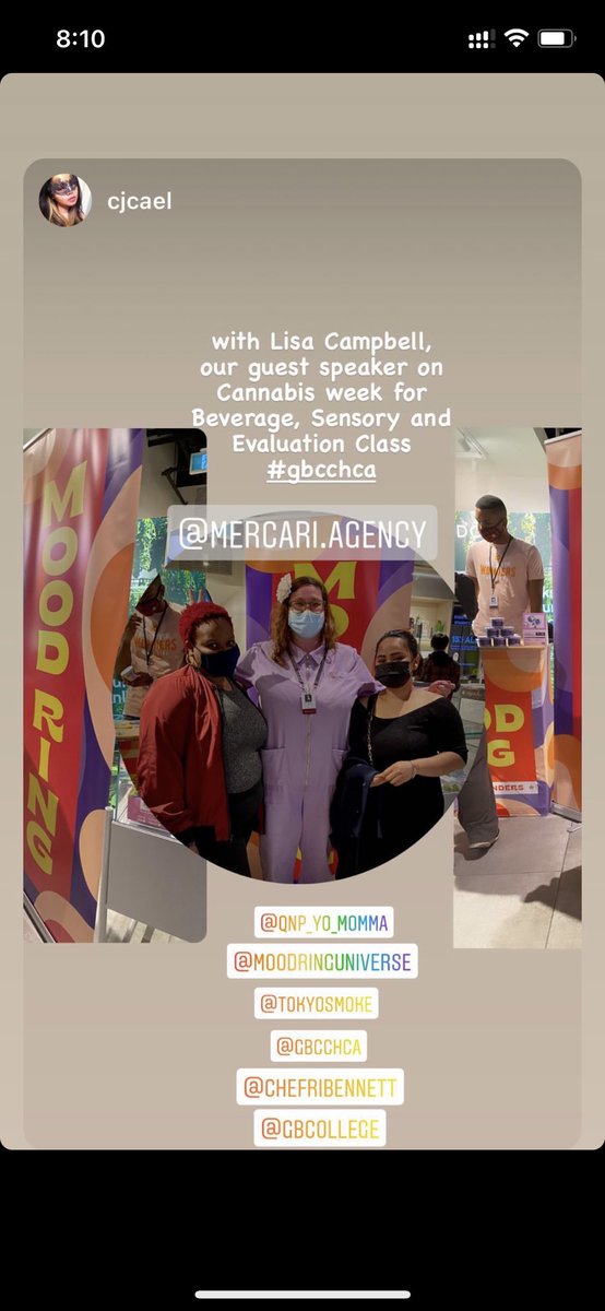 qnp's tweet photo. @KinHanaCanna @GeorgeBrownIntl @tokyo_smoke @SarahSeale18 I love that @KidCarra is in this photo too, he had a lineup @tokyo_smoke all night and will be the next guest lecture at #XUniversity on everything CBD! Thanks to the #gbcchca for all of the love and passion for cannabis last night. Our lesson extended well into the evening! 🧡🙏 https://t.co/76obfbit7v