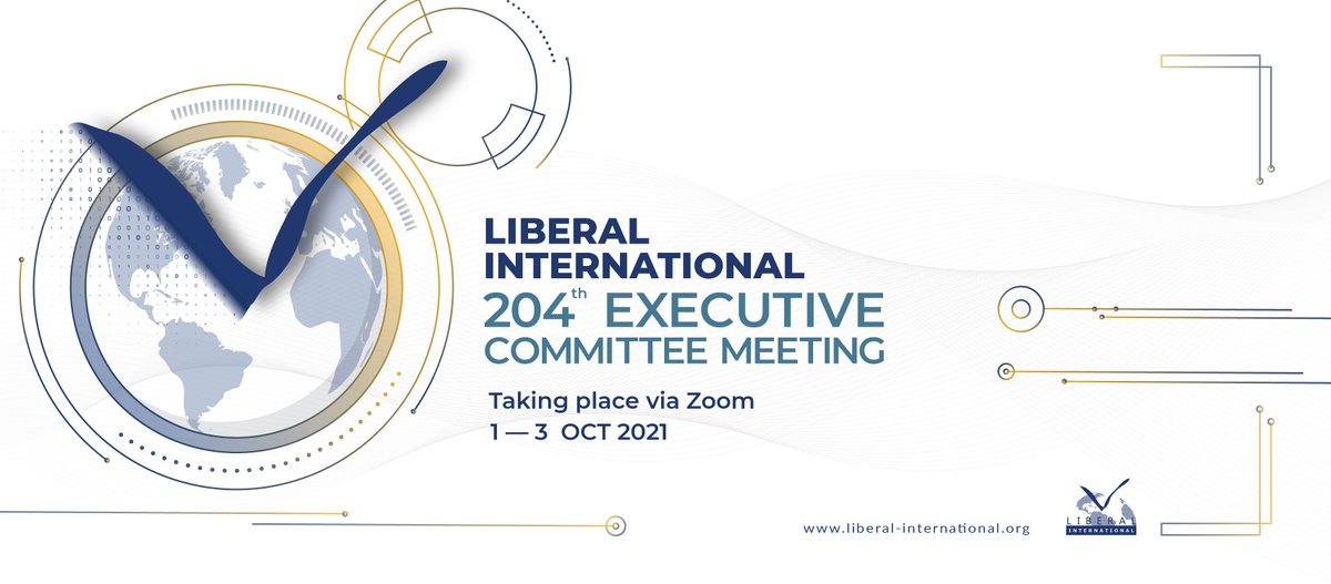 liberalinternat's tweet photo. 📣45 Min to go!
We look forward to welcoming over 118 registered delegates from 45 countries & 6 regions of the world to the official opening of our virtual 204th Executive Committee meeting.
#LIExcom https://t.co/SzwiUUrmlk