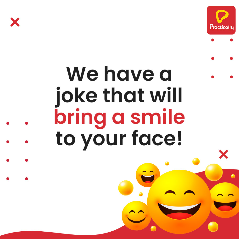 practicallyapp's tweet photo. Happy Smile Day! 🤗 Here's our attempt to make you smile!
Tag your friends in the comments to share this joke with them and make them smile! ☺️
#BringLearningAlive #LearningApp #SmileWhileLearning #OnlineLearning #PracticallyApp #LearnPractically #PracticalLearning #Elearning https://t.co/lkNVtzbklO