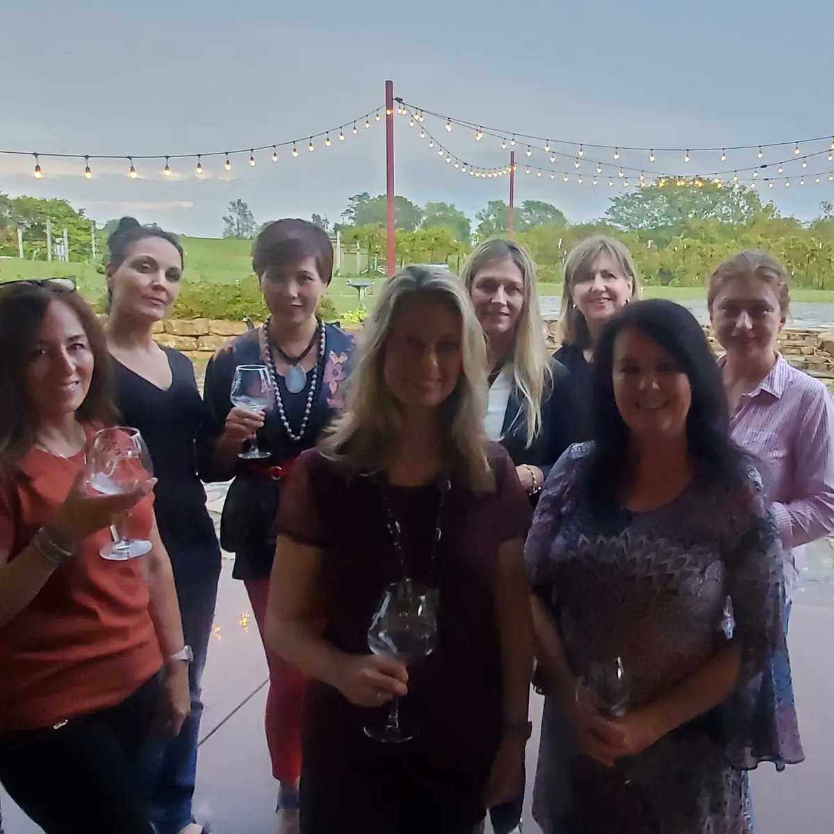 FenceStile's tweet photo. What a great group of ladies on a private tour and tasting last evening.  They inspired me, warmed my heart and energized me!  Thank you ladies - see you again soon https://t.co/EDHizlZyK4