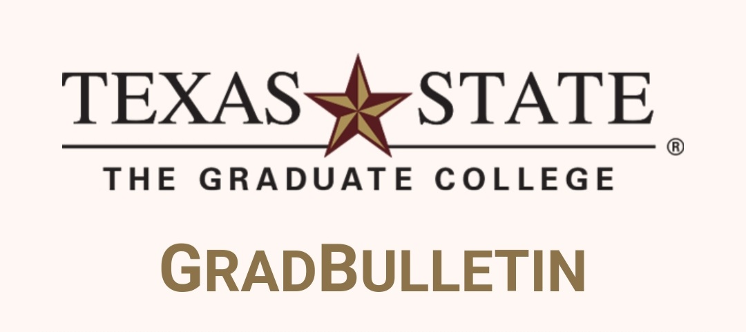 RT @TXSTGradCollege: GradBulletin: Graduation reminder and upcoming events! https://t.co/1XGq9jcFA7 https://t.co/HBbUgep1GD