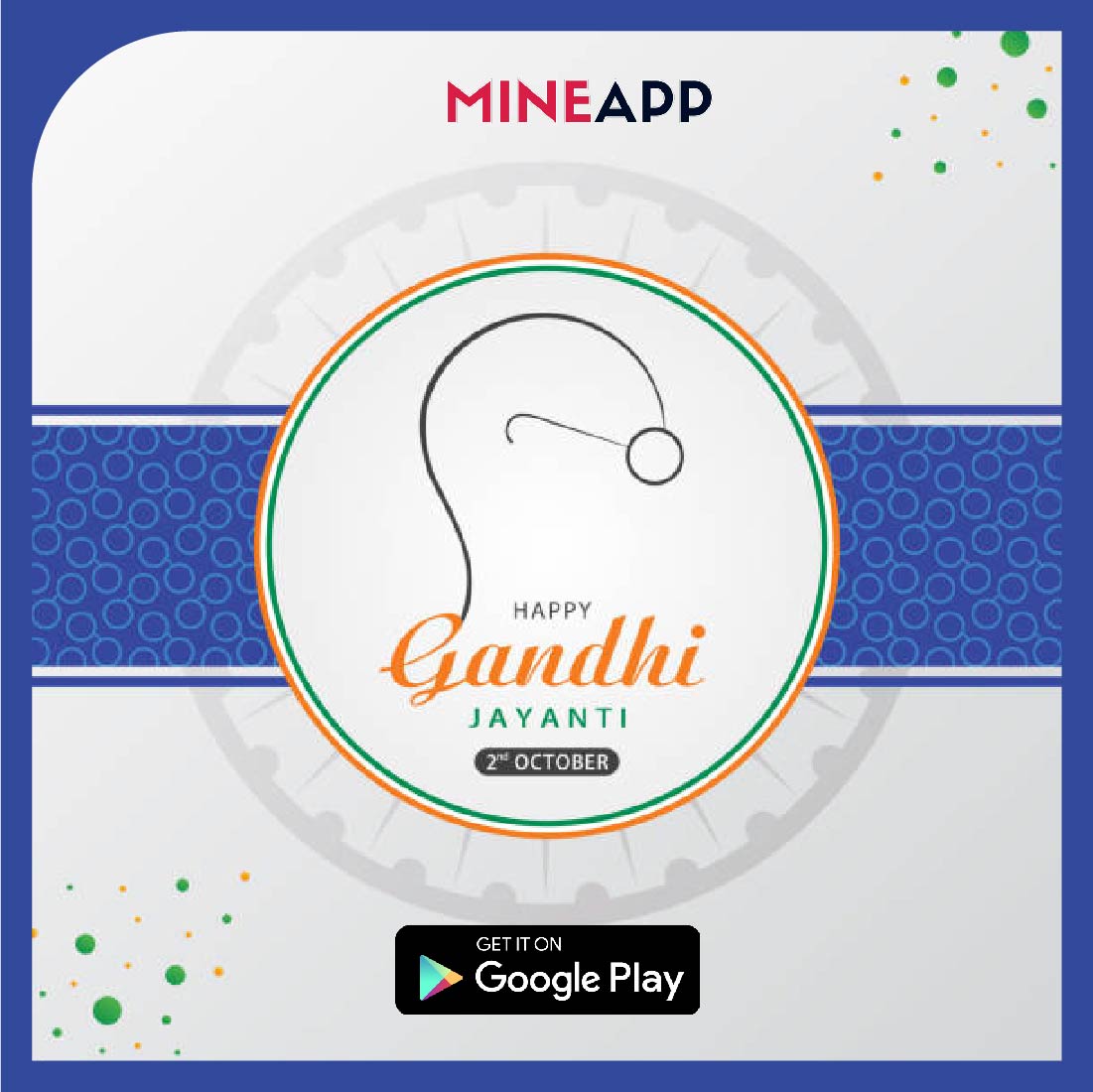 MineApp2's tweet photo. #mineapp #GandhiJayanti #GandhiJayanti2021 https://t.co/bOBZCwVeBY