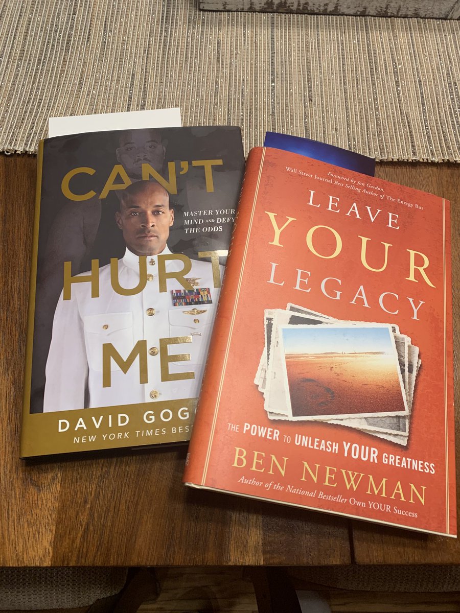 EMAW_spurcell's tweet image. Another week down and another book by ⁦@ContinuedFight⁩ complete. Greatness exists is all of us. If you want it, work on YOU. Thank you again, Ben. Have a Prizefighter day! Been reading Can’t Hurt Me by ⁦@davidgoggins⁩ in parallel. Both amazing! #controlprocess