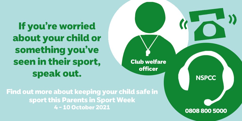 One in five parents wouldn’t know who to turn to for help about child welfare concerns at their child's sport or leisure club. 

This #ParentsinSportWeek @samwarburton_ is helping us rally support from sports clubs and parents for our campaign that hopes to change that.