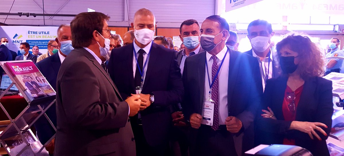 fredericlacas's tweet photo. 3ème SALON des Maires et Élus locaux et Décideurs publics de l’HERAULT au PARC EXPO DE BÉZIERS
En présence de F.ROIG Psdt #AMF34,A.Deljary Psdt #CCI ,F.Brutus VP #Region K.Mesquida Psdt #Département ,du #Préfet H.MOUTOUH,
Nombreux Parlementaires ,Elus.
et des nombreux exposants https://t.co/XSdyY1Ly9i