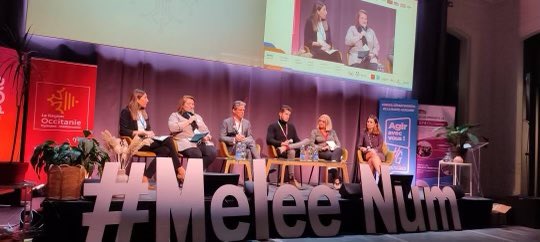 journée #JobsTIC pour cette semaine #numerique #inclusion. Une volonté commune le « numérique pour elles ». Répondre ensemble aux enjeux de ce secteur porteur d’#emploi . Belle collaboration @Poleemploi_oc et <a href="/La_Melee/">La Mêlée</a>