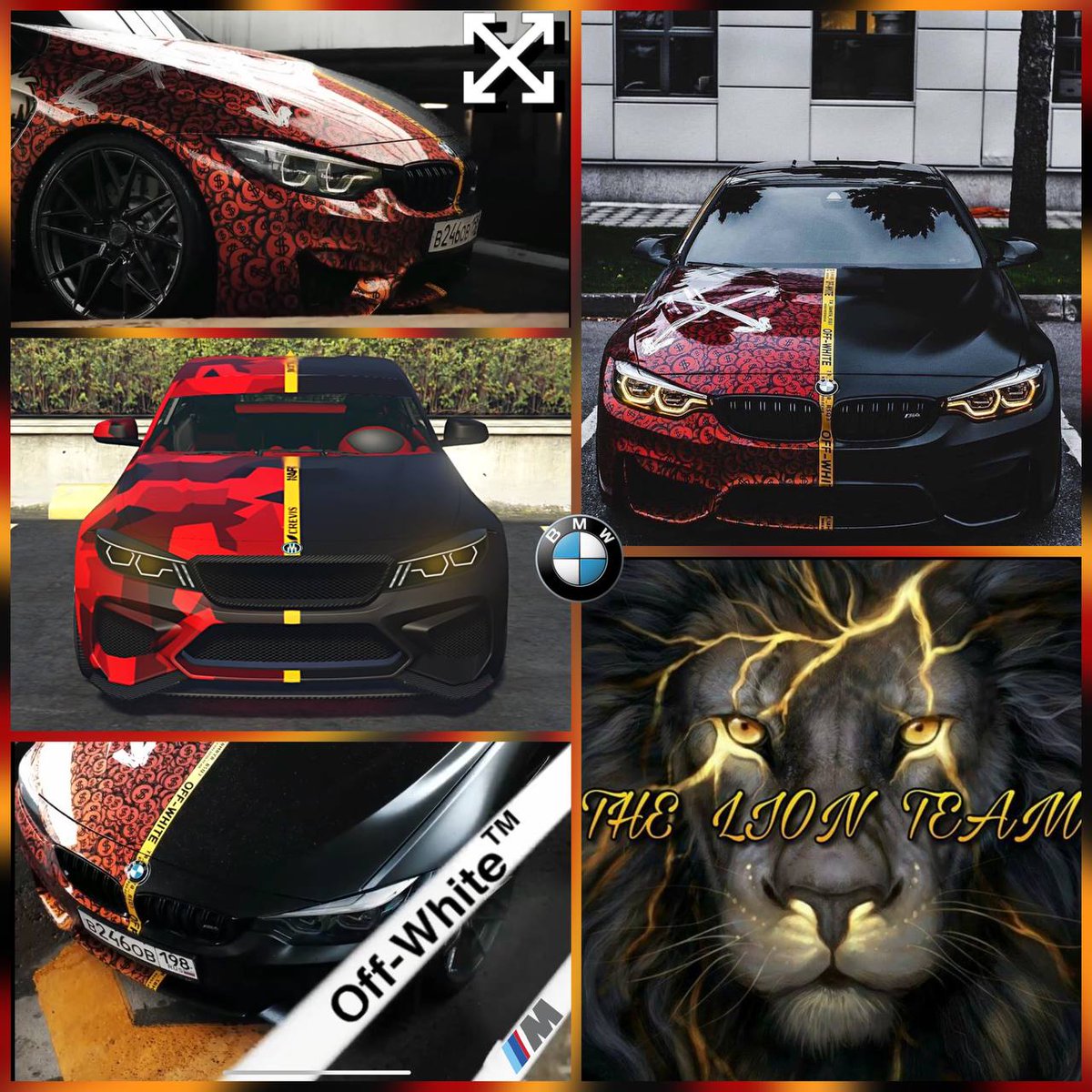 Bulldog_TM_GTA's tweet photo. 🚨🦁DROP LION 🦁🚨
🕘 TODAY 1-10-21 FROM 18:00 TO 19:00 PM IN ITALY🇮🇹

🚘BMW x OFF-white ⚫️🔴

🆔 SESSION: Michy_el_chapo

👍🏼LIKE &amp; RETWEET♻️
👤FOLLOW THE CREATOR👤
@TheLionTeam21
@bulldog_lion
@AzeT_PaBo0oL9
❌DON'T MISS❌ https://t.co/fQWPWDpMHg