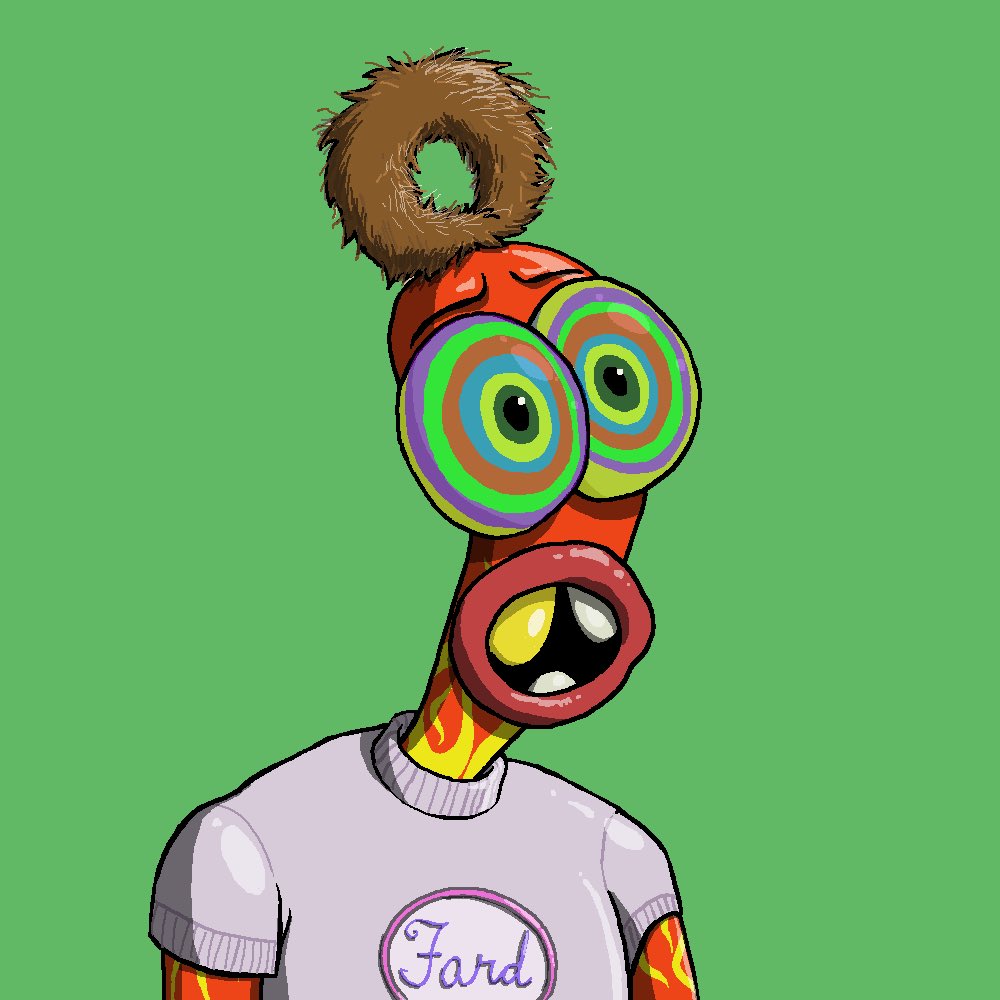 Luke_DocDeFi's tweet photo. Ok, can’t help it, I gotta shill this one.

I HONESTLY feel so lucky I found this project already (thx Faz). I could look through this collection all day.

@DougTenNapel is the artist (creator of EARTHWORM JIM), and he’s building an awesome community too! https://t.co/OxvJuYbFQW https://t.co/RbbJyXnaoE