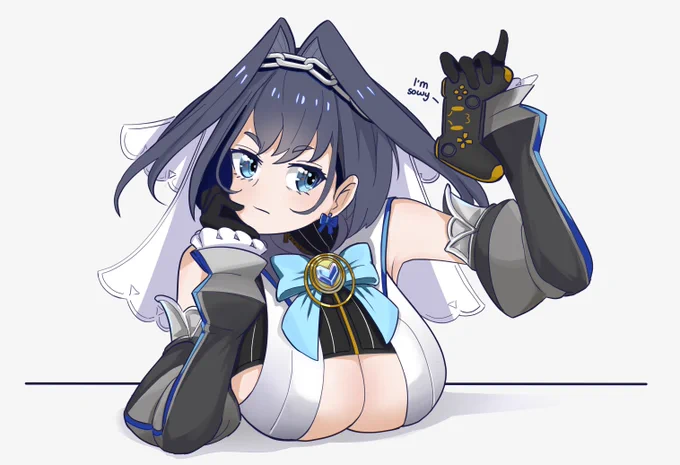 Kronii and the scuffed controller
#kronillust #クロニーラ 🎮 