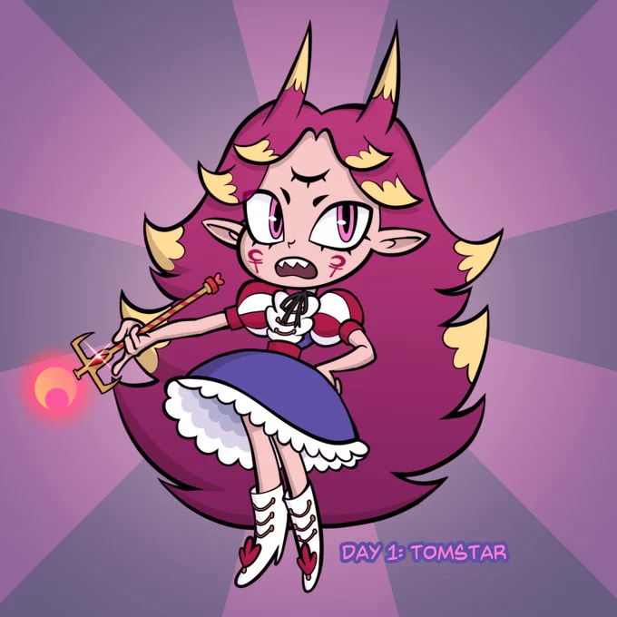Day 1: TomStar
Bossy Lilith here to bonk you in shape🔥
#svtfoefankidprompt2021 