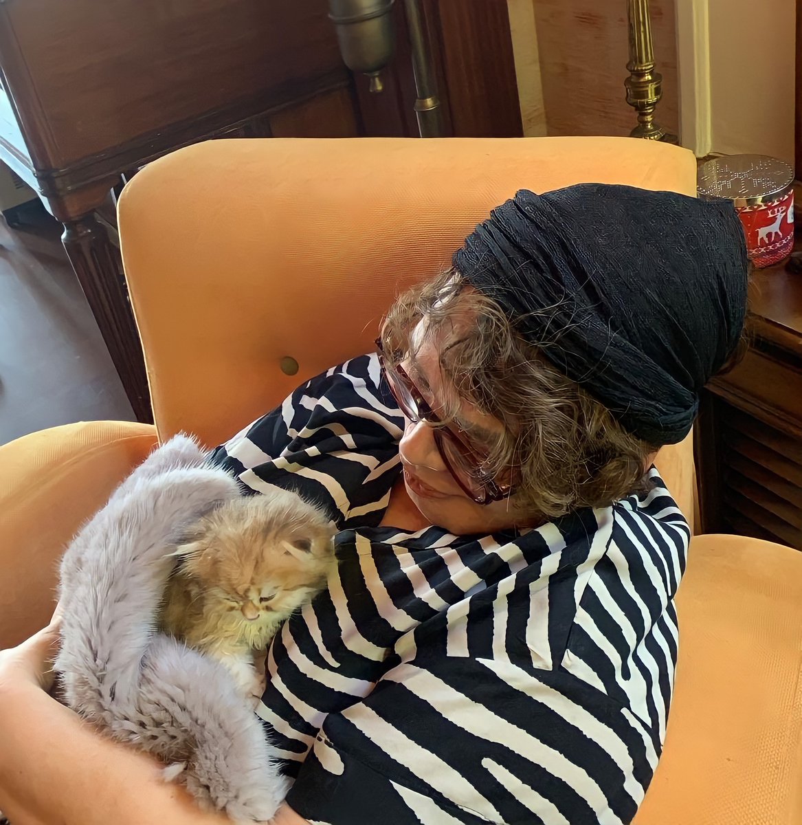 “Ben, kedim, yatağım 🤍”

- Sezen Aksu.