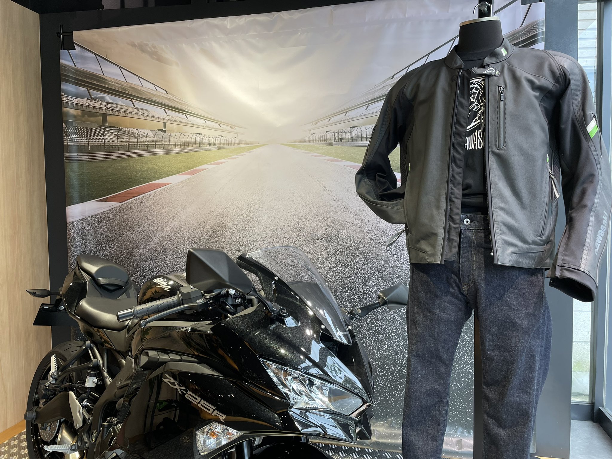 な*つ様 クシタニ革ジャンバー K2446W_BK_AS.jpg.webp