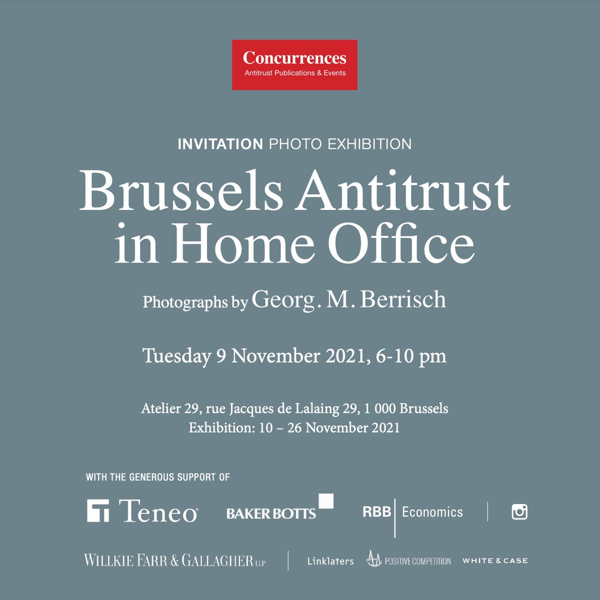 Concurrences (@competitionlaws) on Twitter photo #WorkingFromHome #Antitrust: Matthew Levitt, Partner <a href="/bakerbotts/">Baker Botts</a>. Join the “Brussels Antitrust in Home Office” photo exhibition by Georg Berrisch & Concurrences on 9 November 2021. Free registration: events.concurrences.com/en/evenement/b… #CompetitionLaw #AntitrustLaw #COVID19 #RemoteWork #WorkingFromHome #Antitrust: Matthew Levitt, Partner <a href="/bakerbotts/">Baker Botts</a>. Join the “Brussels Antitrust in Home Office” photo exhibition by Georg Berrisch & Concurrences on 9 November 2021. Free registration: events.concurrences.com/en/evenement/b… #CompetitionLaw #AntitrustLaw #COVID19 #RemoteWork