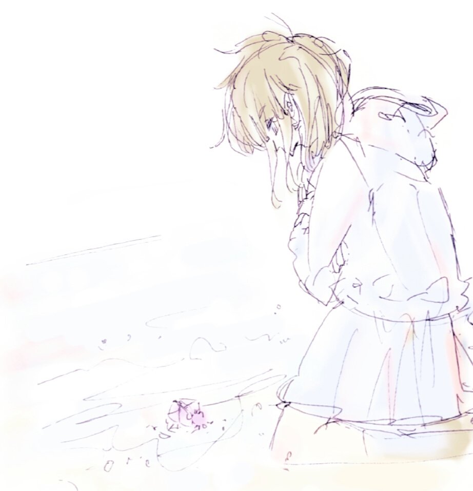 いのまた 光の欠片をみつける 水平線 Backnumber イラスト T Co Gqquu72cdq Twitter