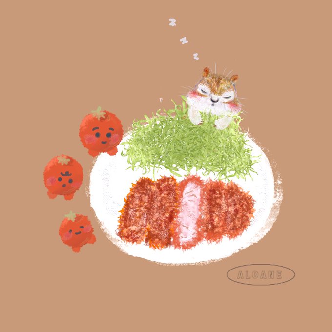 トンカツの日のtwitterイラスト検索結果