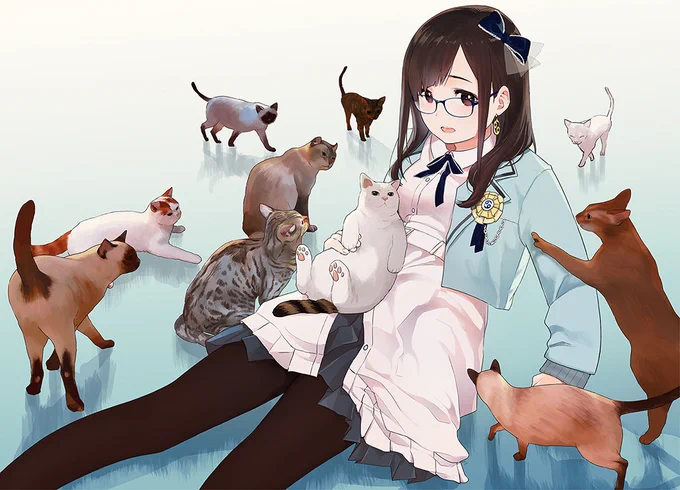 👓眼鏡のキョウちゃん
#眼鏡の日 #メガネの日 #はなばさみあーと 