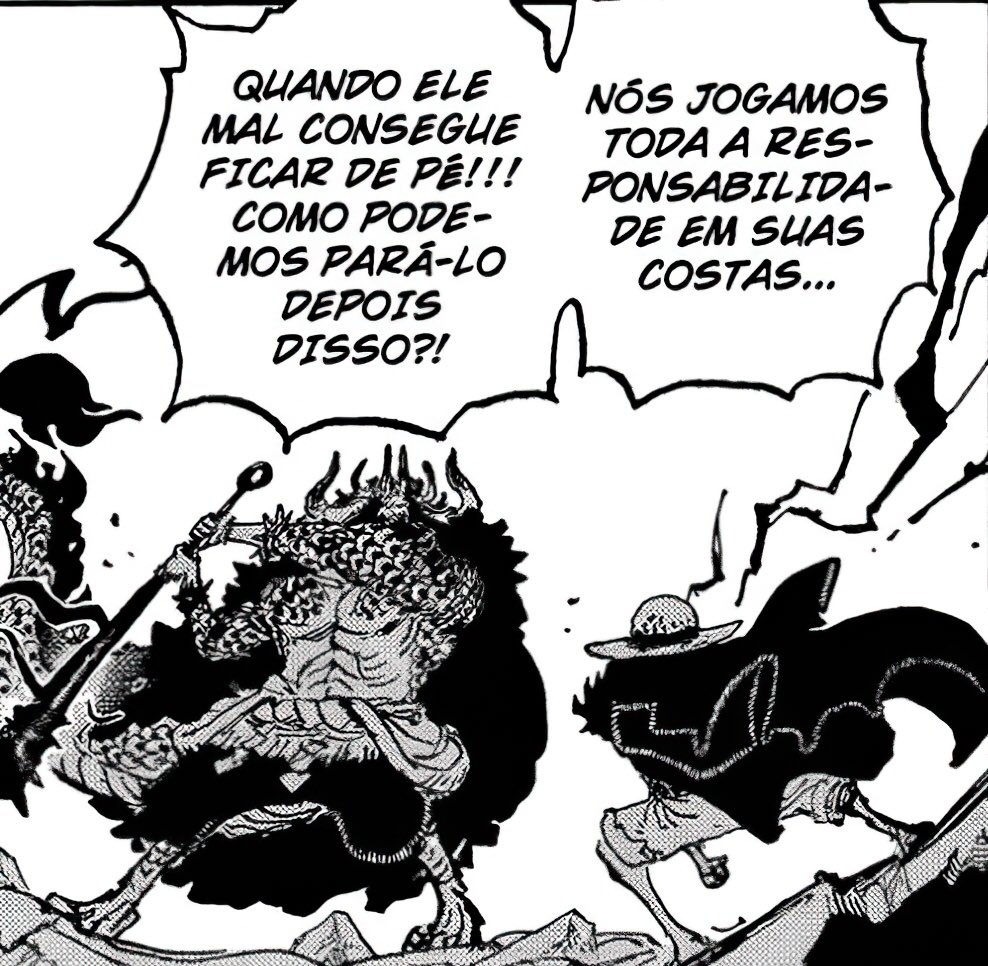 Kirigawa on X: #ONEPIECE1069 “Kaido talvez já tivesse com a fruta