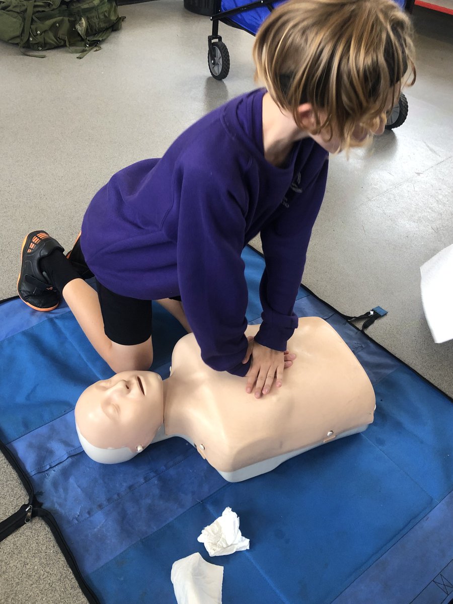 CC1 (Previously Skillforce) have been in school today teaching our year 6 children CPR. #CC1 #Skillforce #FirstAid #CPR #lifeskills