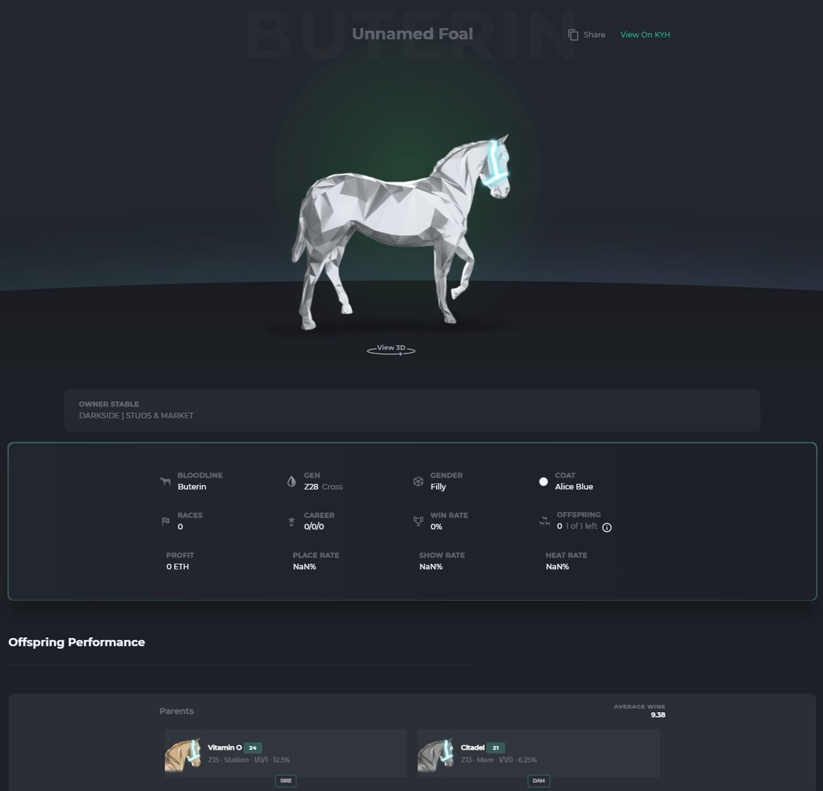 natDARKSIDE's tweet image. Friday GIVEAWAY!

We are giving away this UUU Filly!

All you need to do to enter is give us a FOLLOW and RT this post!

We'll keep this short and do the draw in 12-13 hours or so! (Once my fam is asleep 🤣 )

@MJ_Stables @ZedChateaux @SyntribosStable @erickywong @JayZedRun