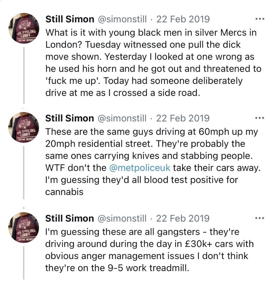 Simon Still Racist (aka Simon Keat) tweet media