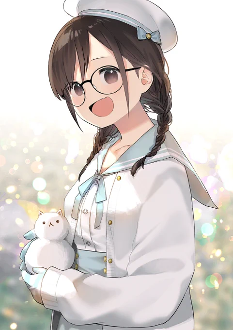 👓眼鏡のキョウちゃん
#眼鏡の日 #メガネの日 #はなばさみあーと 