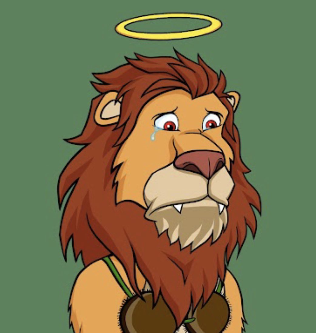 doinitfor's tweet photo. So this is me @LazyLionsNFT I have no clue what will happen in this space and you are my first NFT. I am holding you forever regardless or rarity and traits. You are me and we are one #LazyLionNFT #LazyLions #doinitfor as much as Iโd love a happy lion you represent me #airdrop ๐ฆ https://t.co/QWl2BkG9tA